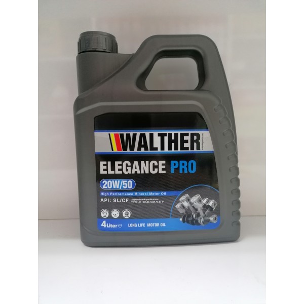 20W50 MOTOR YAĞI 4 LİTRE WALTHER