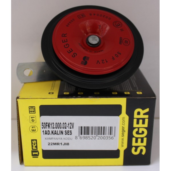 DİDİT KORNA KÜÇÜK 12 V KALIN SES 50FK1200002 SEGER