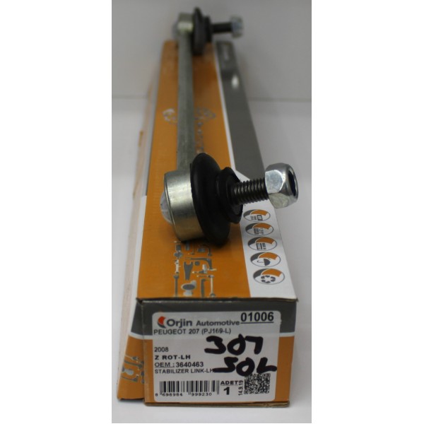 Z ROTU SOL P207 05=> C3 1.4VTİ 1.6HDİ 1.6VTİ 09=> CITROEN ELYSEE 13=> P301 12=> ORJİN