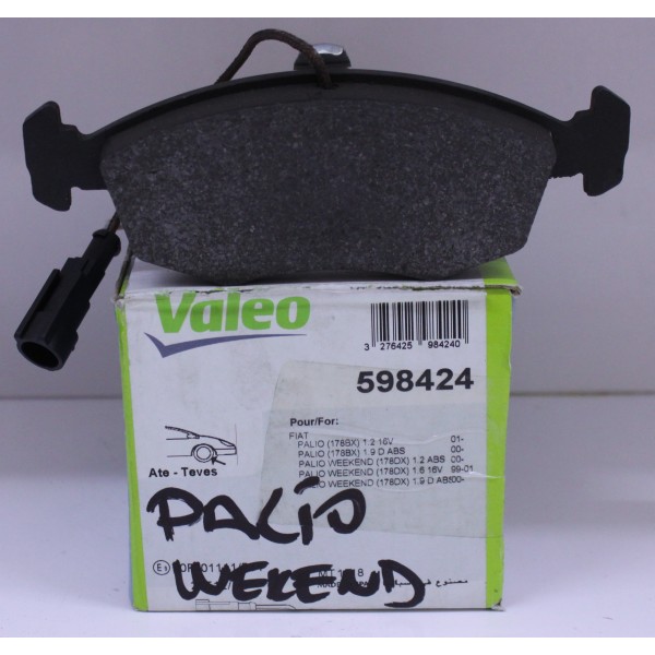 ÖN BALATA PALIO WEEKEND 96=> ALBEA 01=> DOBLO 00=> (FİŞLİ) VALEO